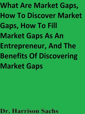 cover image of What Are Market Gaps, How to Discover Market Gaps, How to Fill Market Gaps As an Entrepreneur, and the Benefits of Discovering Market Gaps